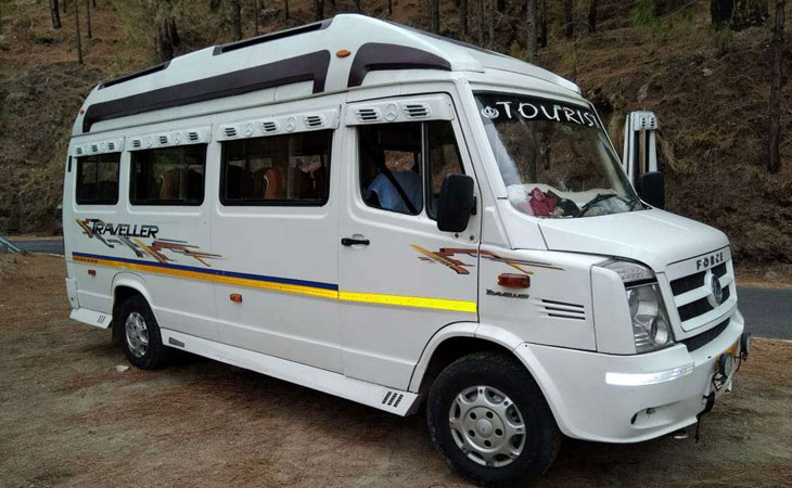 12 Seater Tempo Traveller Rentals